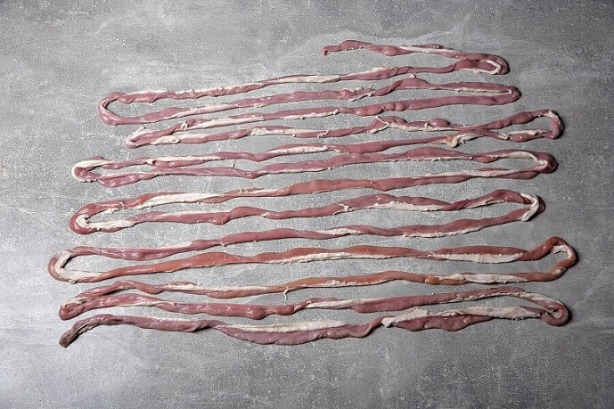 frozen pork 4 Frozen pork intestine