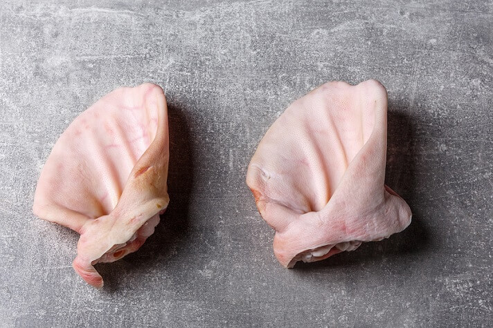 pork 7 frozen pork ears